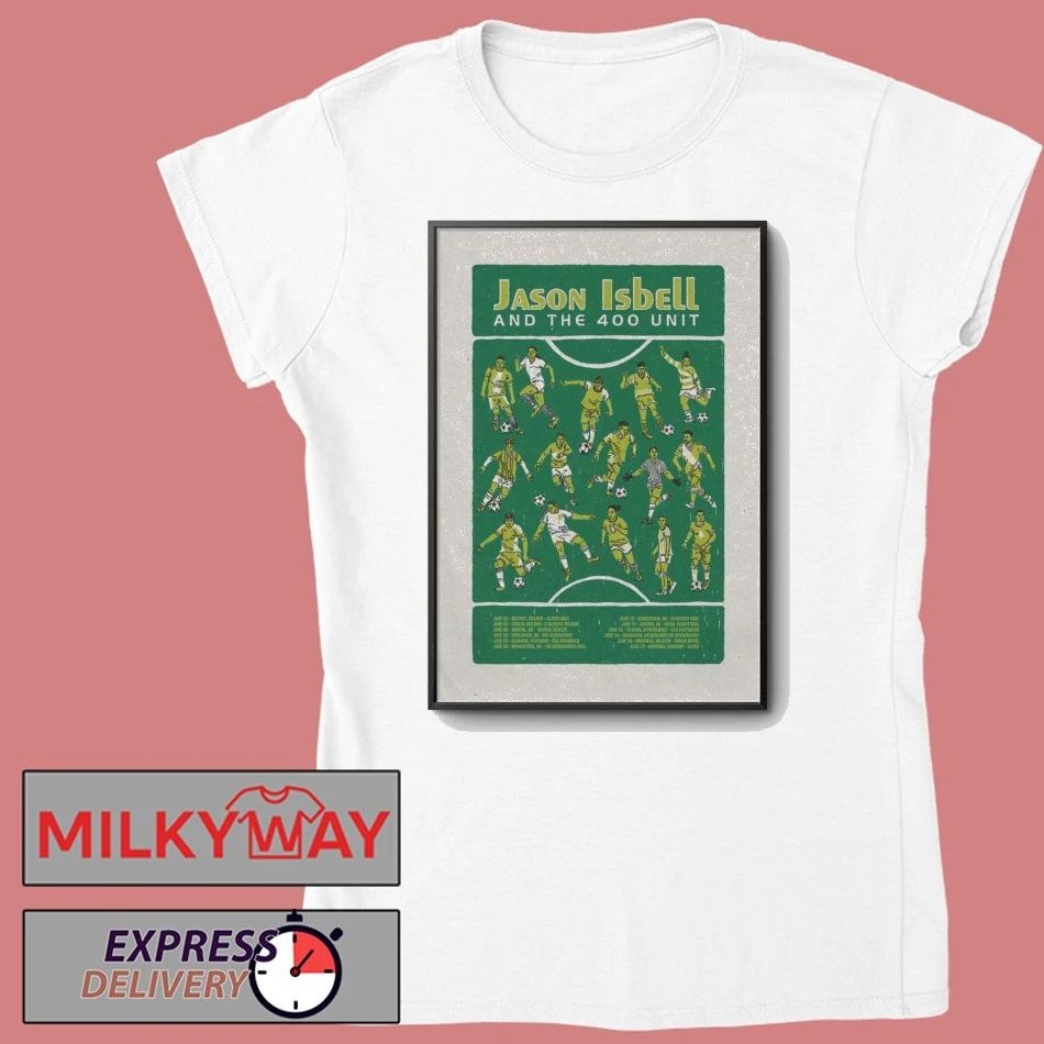 Jason Isbell and The 400 Unit UK EU Tour 2026 Poster shirt