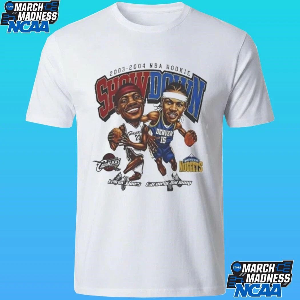 Lebron James Carmelo Anthony Rookie Showdown Shirt