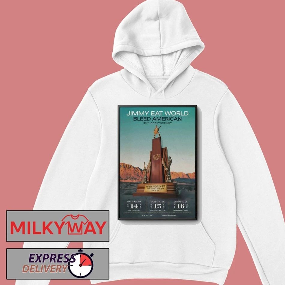 Jimmy Eat World Aug 16 2026 London UK Poster shrit