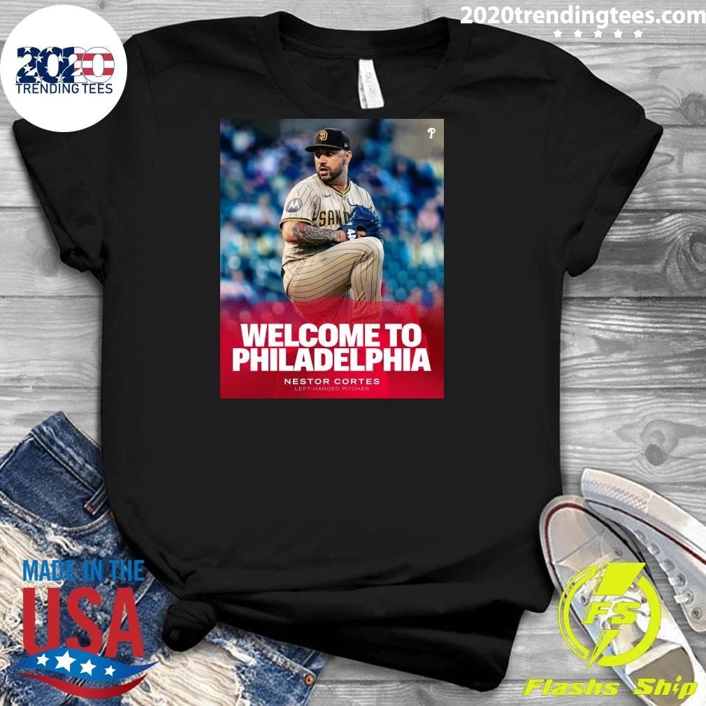 Welcome To Philadelphia Nestor Cortes Left-Handed Pitcher Shirt