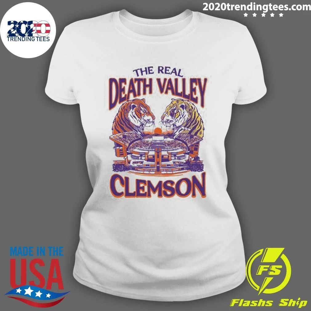 Tigers The Real Death Valley Clemson Shirt