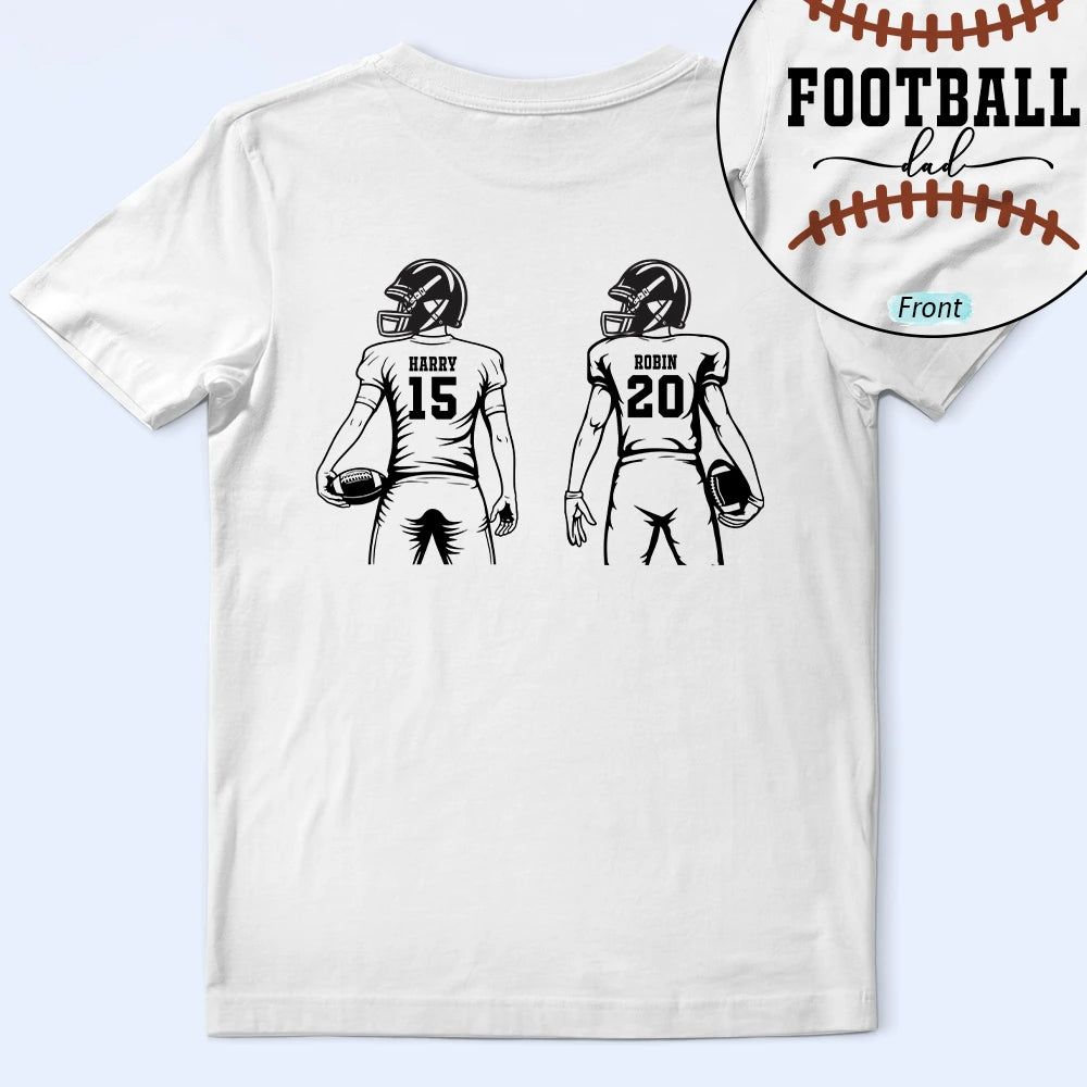 American Football Mom - Personalized T Shirt