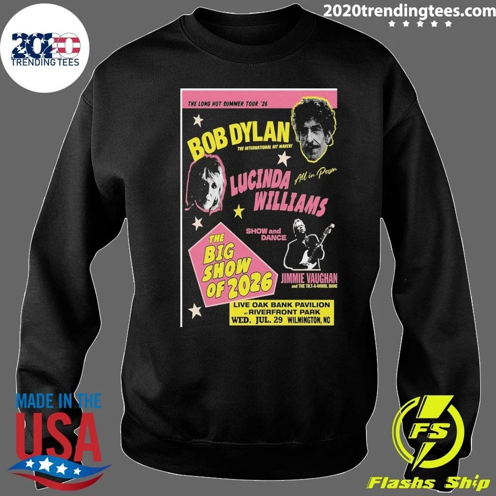Bob Dylan Live Oak Bank Pavilion Riverfront Park July 29 Shirt