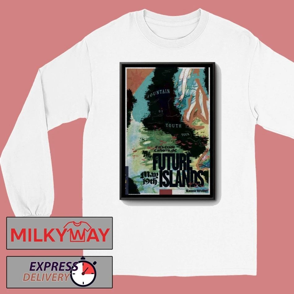 May 19 2026 Future Islands Poster Cat’s Cradle TOUR shirt