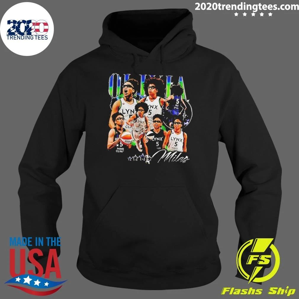 Olivia Miles Minnesota Lynx Basketball Team Wnba Graphic Vintage Shirt