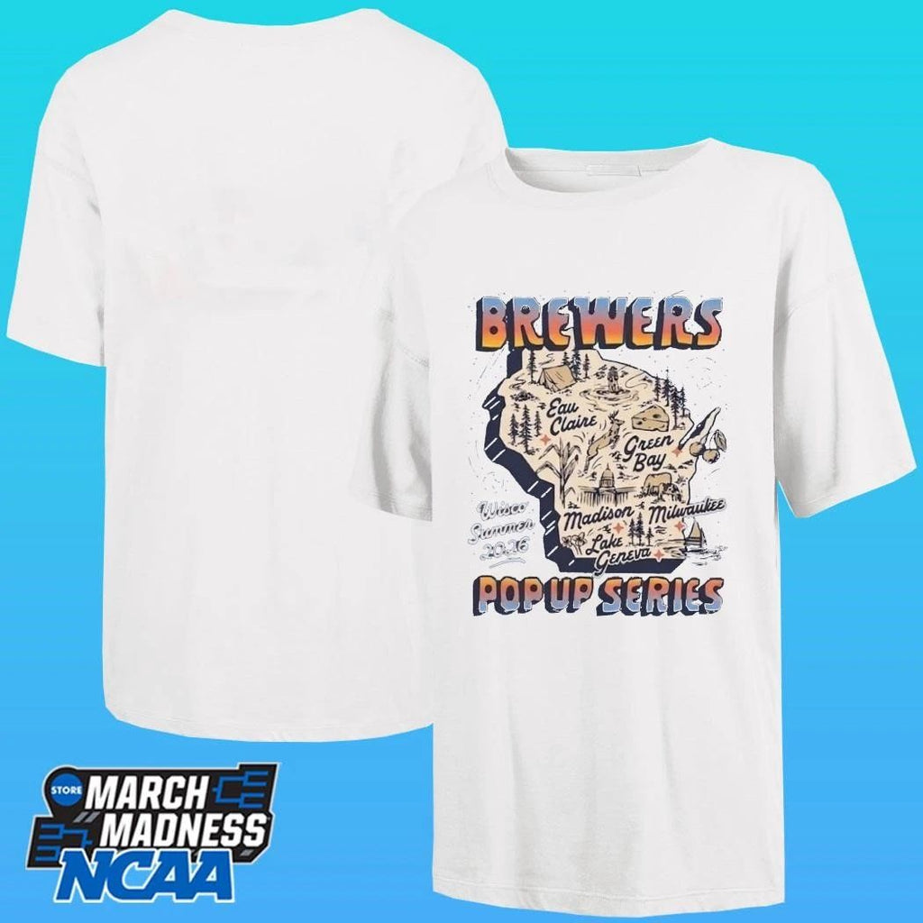 Brewers Wisco Summer Pop-up Series 2026 Shirt
