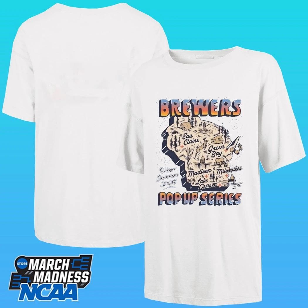 Brewers Wisco Summer Pop-up Series 2026 Shirt
