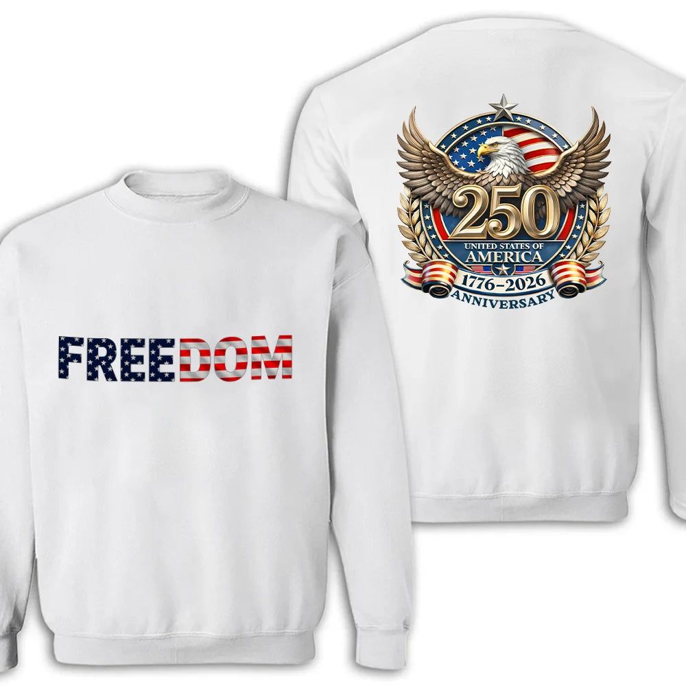 250th Anniversary Eagle US Independence Day - T Shirt