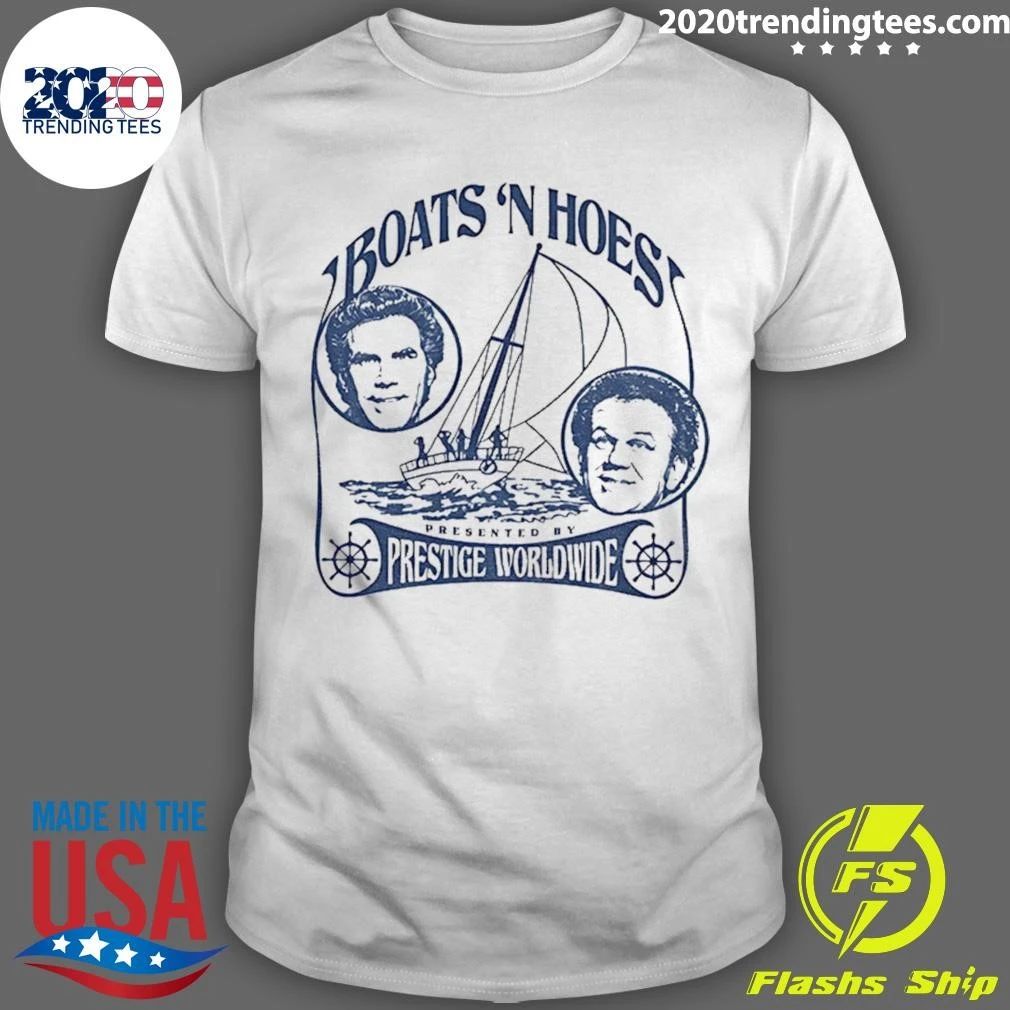 Step Brothers Boats ‘n Hoes Presented By Prestige Worldwide Graphic Shirt