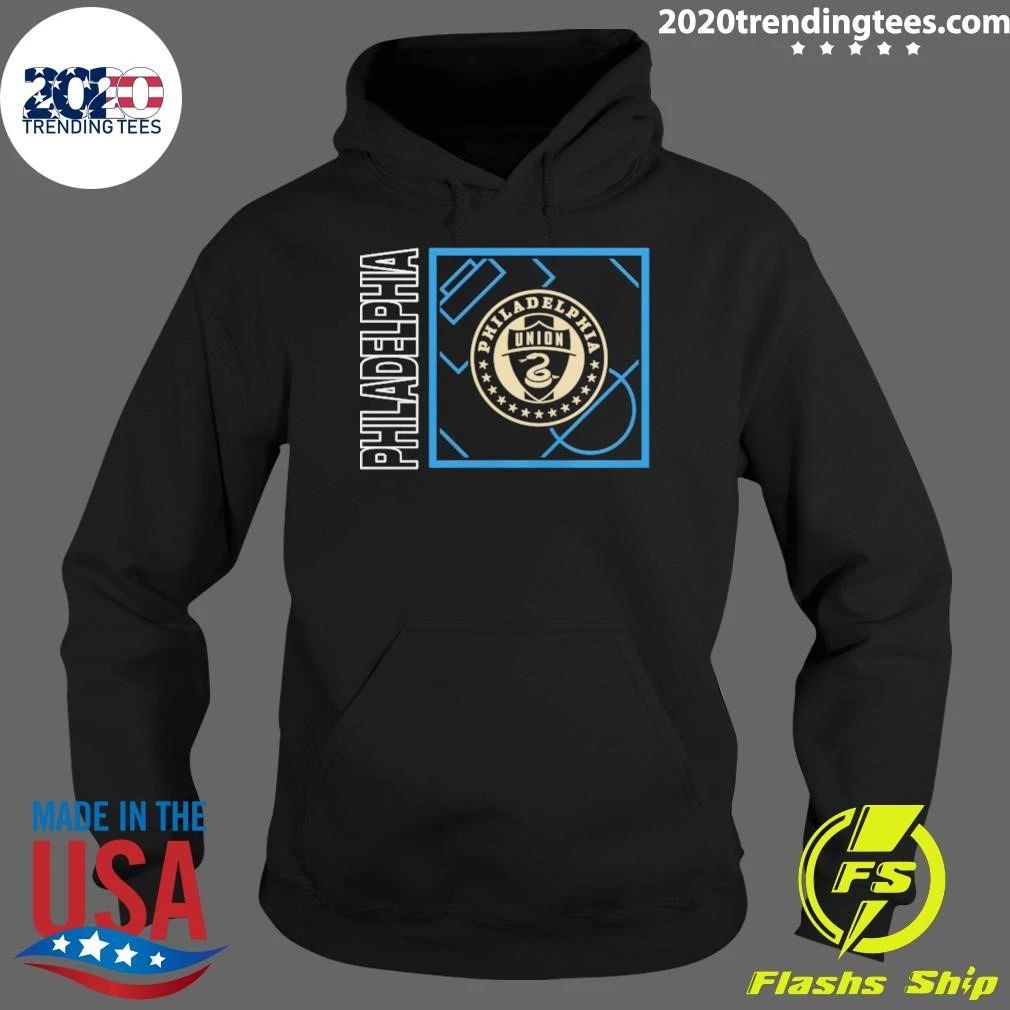 Philadelphia Union Black Big & Tall Home Field Pop Personalized Shirt