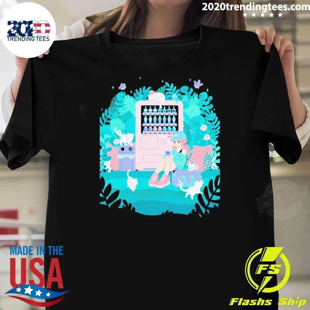 Cat Vending Poster Shirt