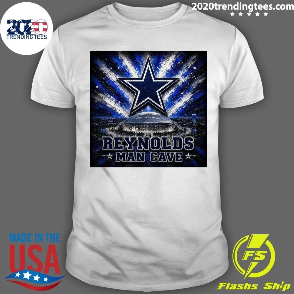 Dallas Cowboys At&T Stadium Reynolds Man Cave Shirt