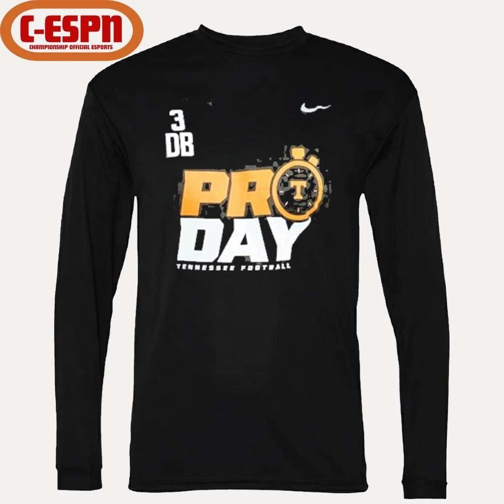 Jermod McCoy Pro Day Tennessee Football Shirt