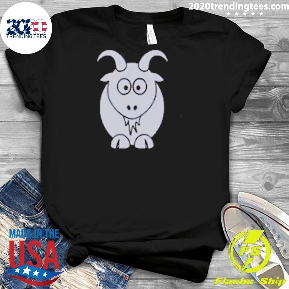 Cartoon Goat Tee Shirt