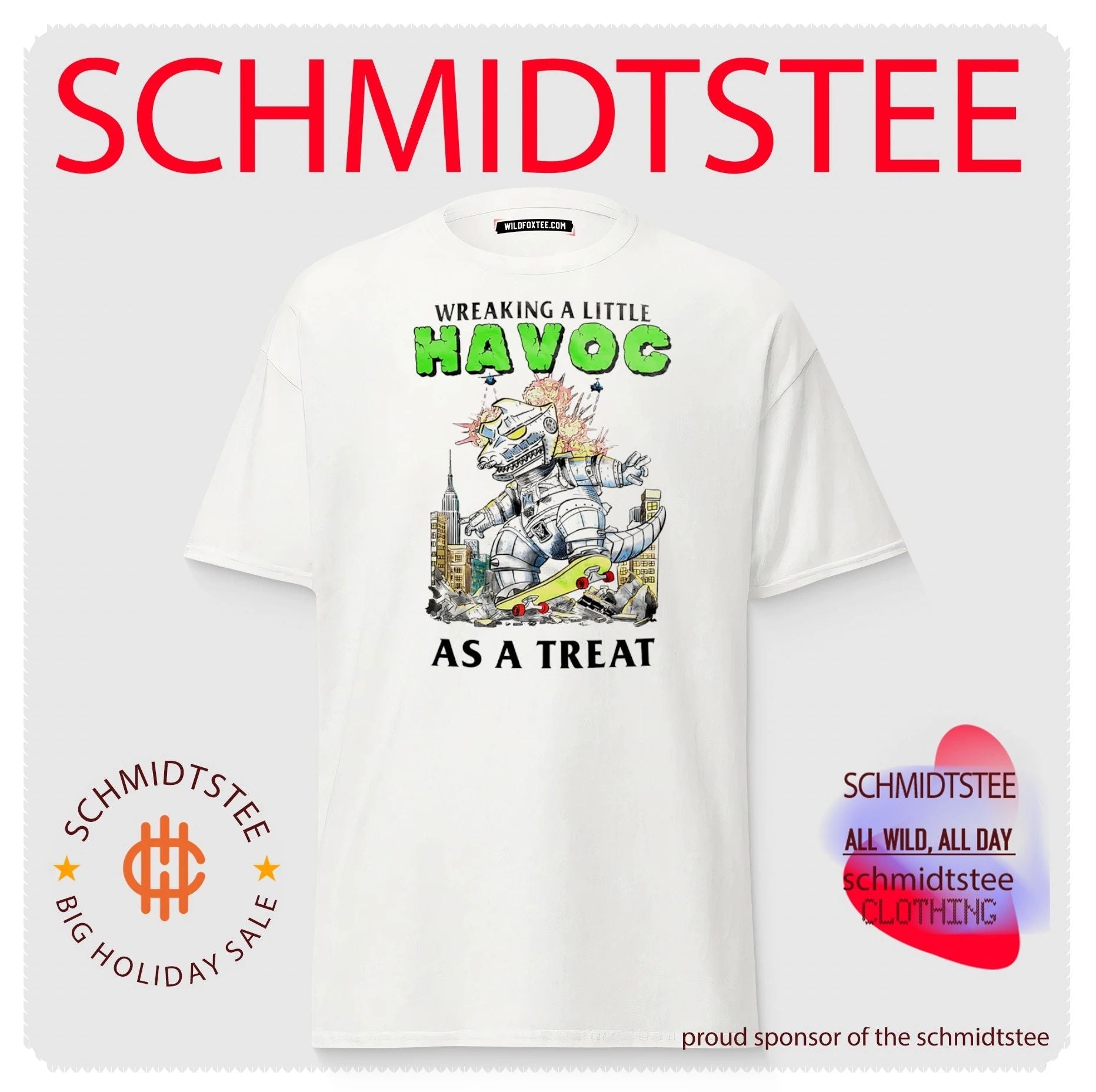 Weaking a little Havoc as a treat shirt