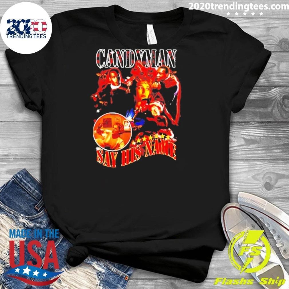 Candyman Say His Name Horror Movie Tony Todd Shirt