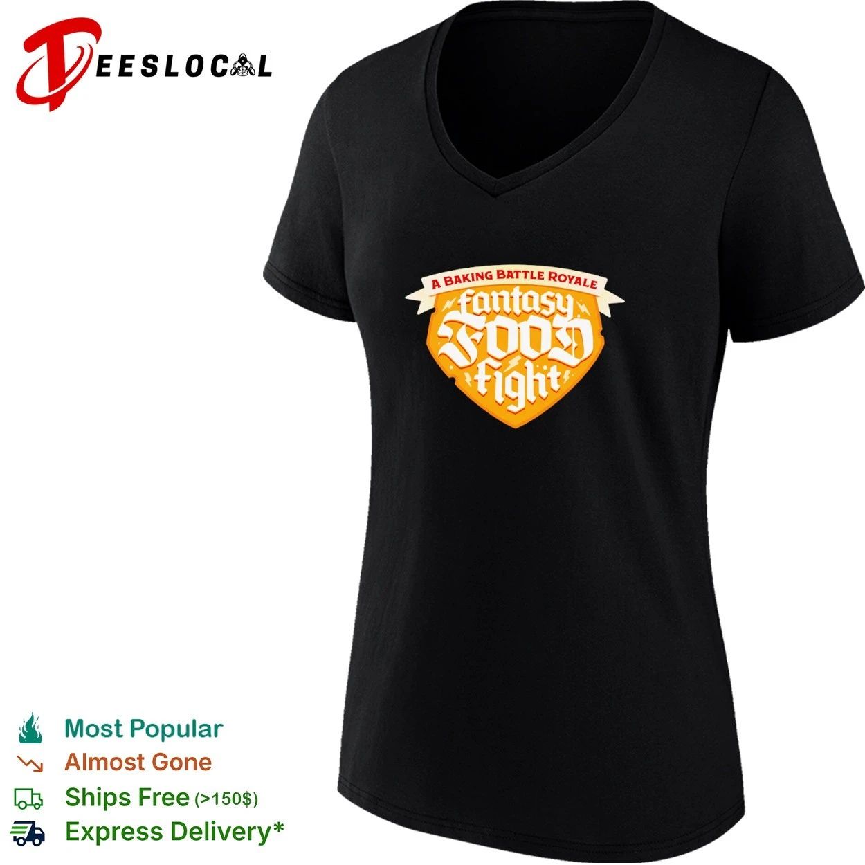 A Baking Battle Royale Fantasy Food Fight T-shirt