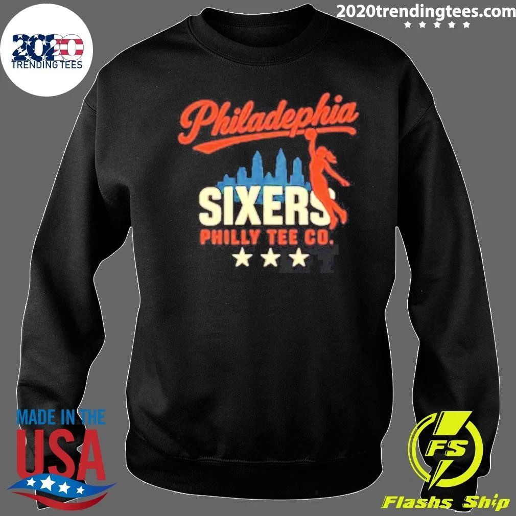 Philadelphia Sixers Vintage Script Women’s Shirt