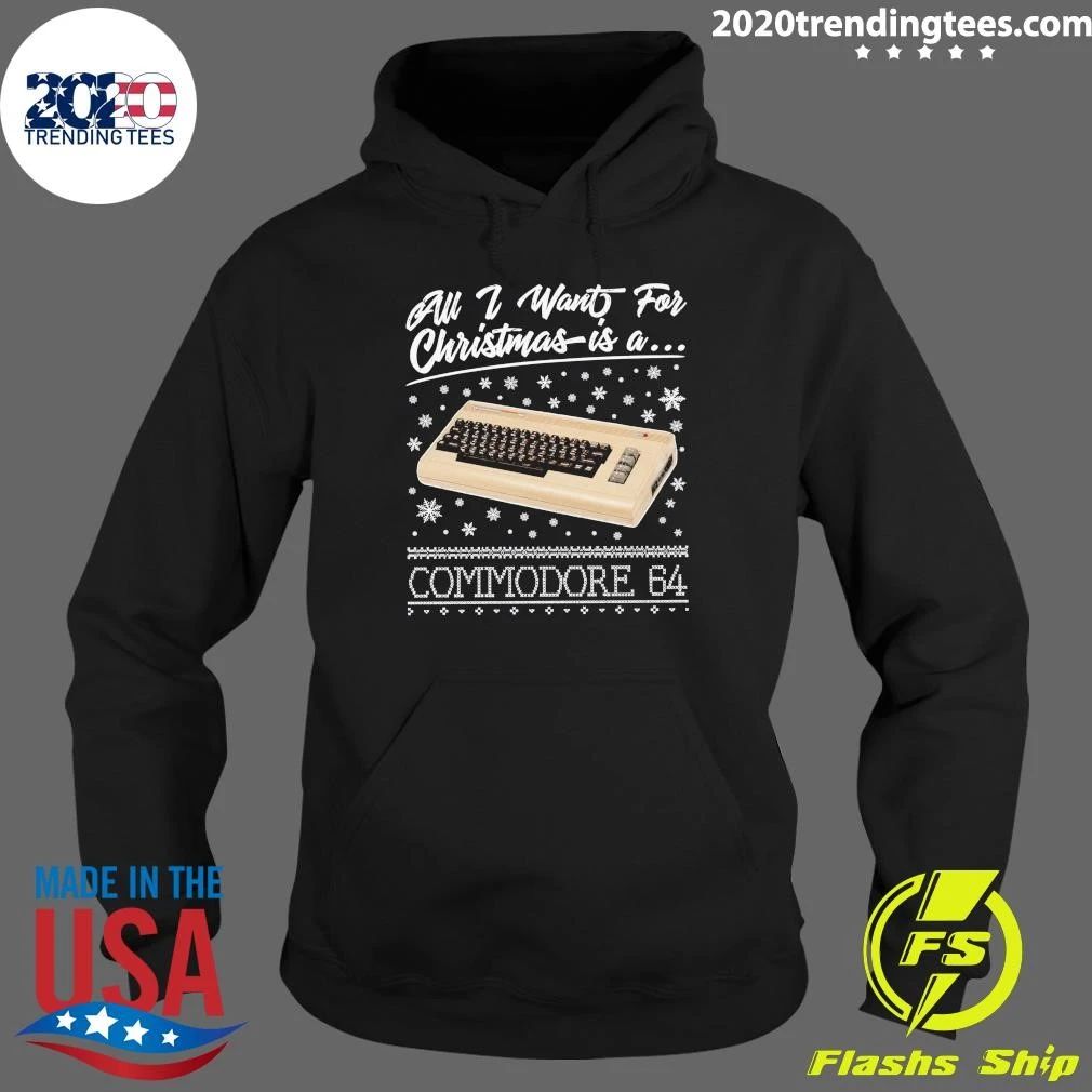 All I Want for Christmas is A Commodore 64 Shirt