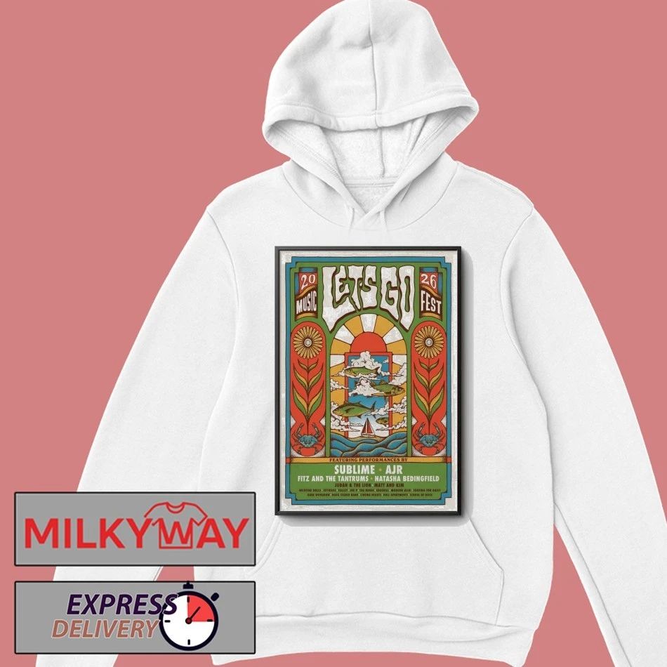Let’s Go! Music Fest 6 5-6 6 2026 Crownsville MD Poster shirt