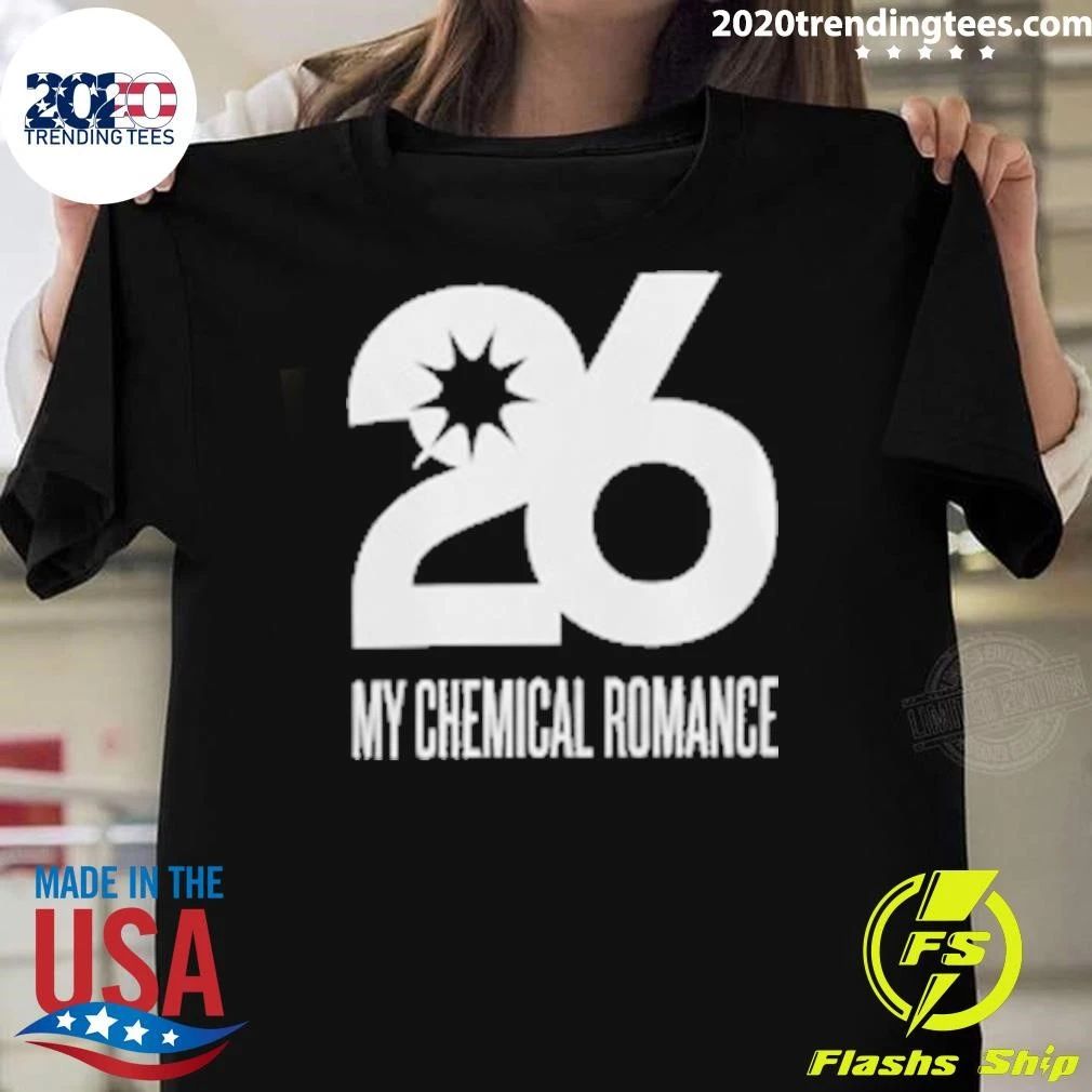 My Chemical Romance Merch The Black Parade 2026 Tour North America Polo Shirt