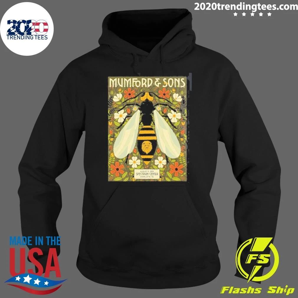 Mumford And Sons Charlotte NC At Spectrum Center On August 9 2026 Shirt