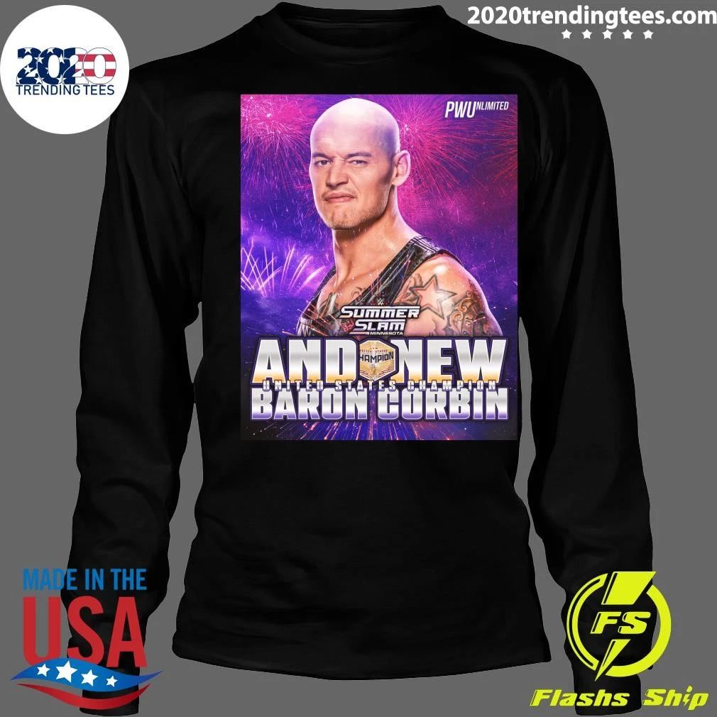 Summer Slam Minnesota States And New United States Champion 2026 Baron Corbin Shirt