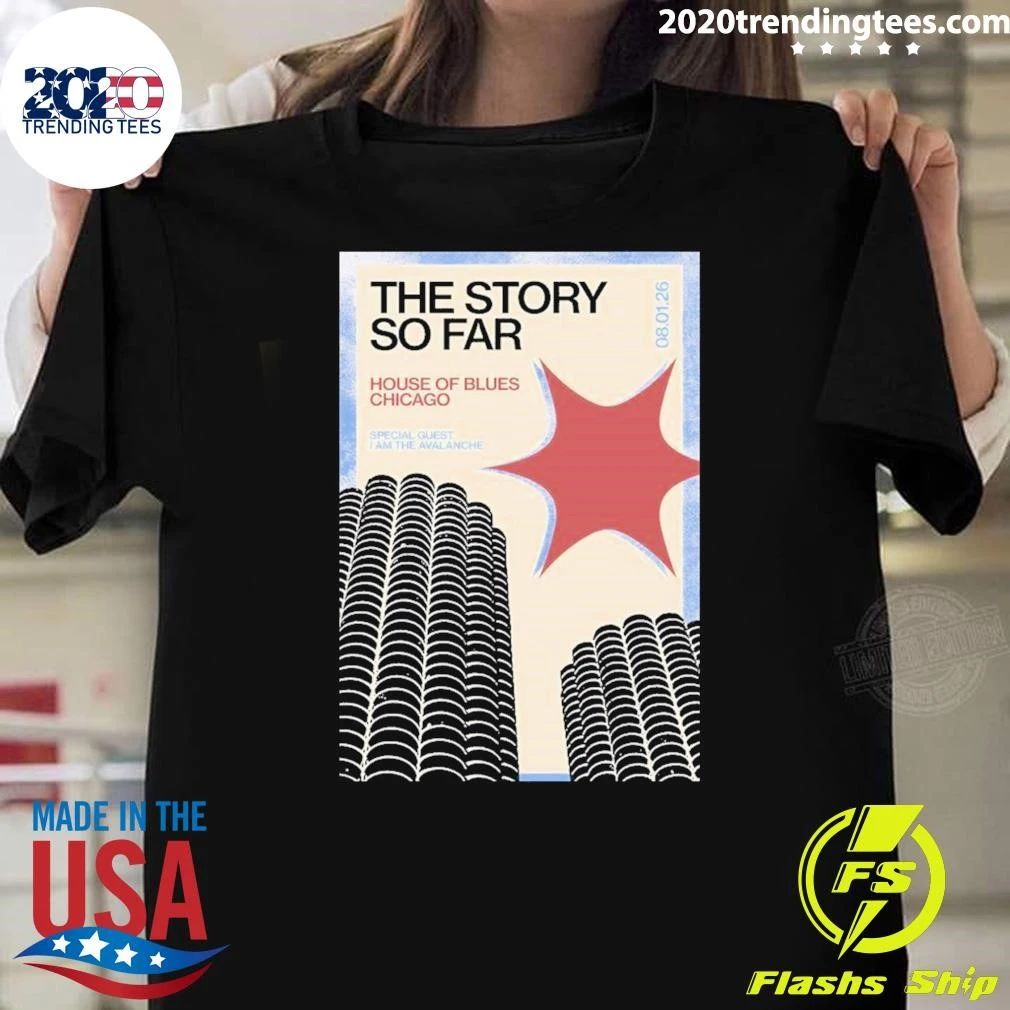Premium The Story So Far Chicago Il Tour Aug 01 226 Poster Shirt