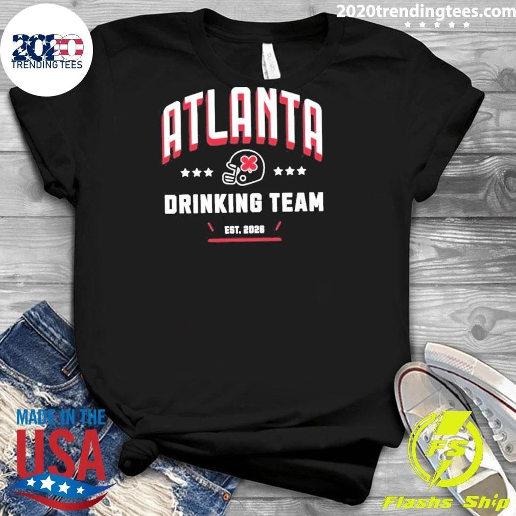 Atlanta Falcons Drinking Team Est 2026 Football Shirt