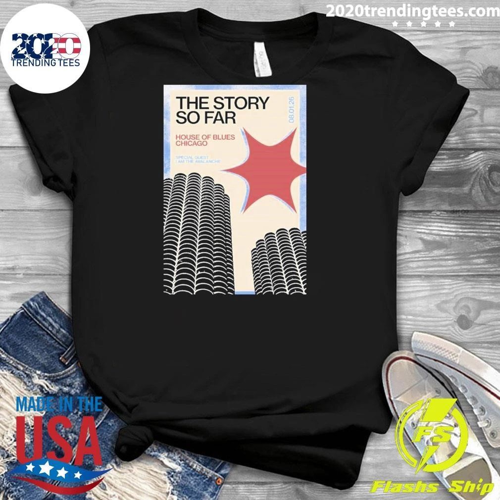 Premium The Story So Far Chicago Il Tour Aug 01 226 Poster Shirt