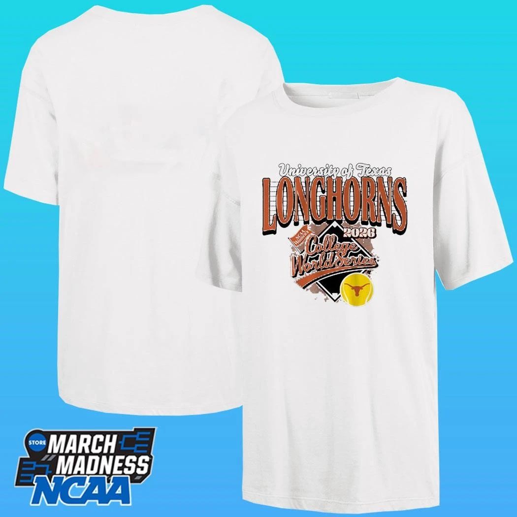 University Of Texas Longhorns Softball 2026 Ncaa Women’s College World Series Shirt