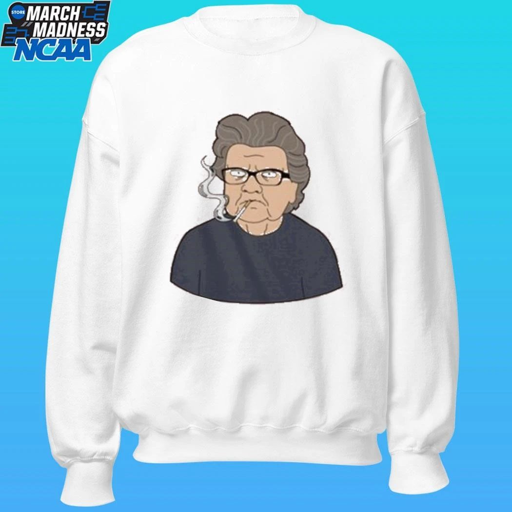 Angry Grandma Smoking Grandma Shirt