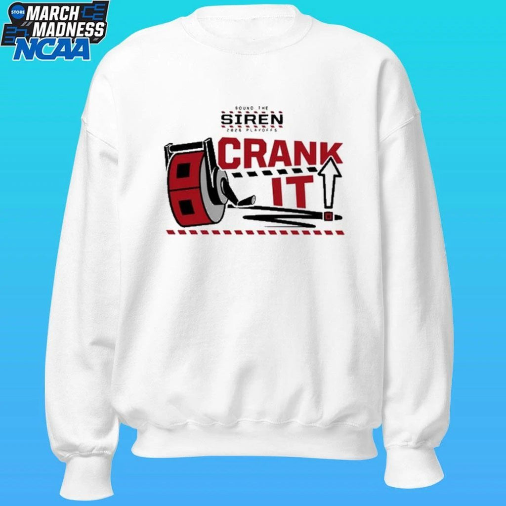 Carolina Hurricanes Nhl Rinky Crank It Sound The Siren 2026 Playoffs Shirt