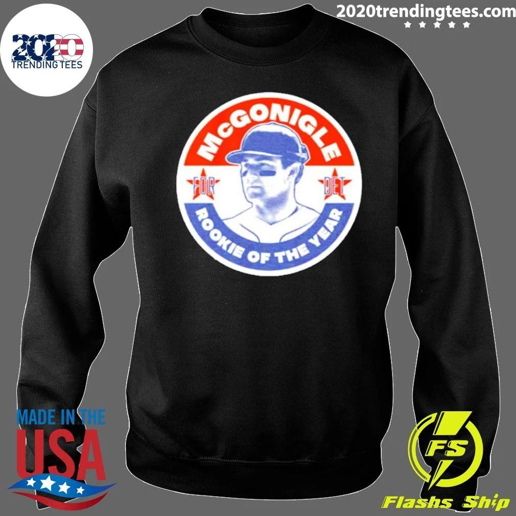 Kevin Mcgonigle For Rookie Of The Year For Detroit Shirt