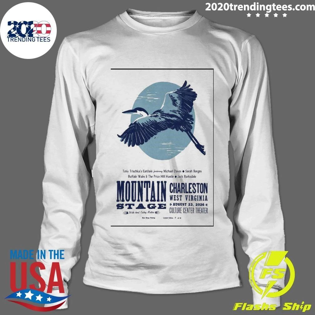 Mountain Stage Charleston Wv 2026 Shirt