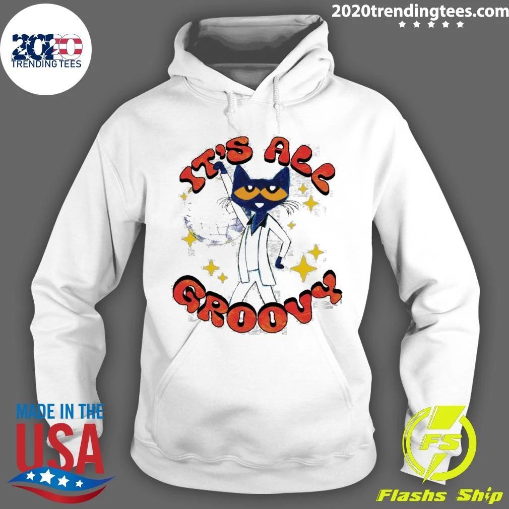 Pete the Cat It’s All Groovy Oversized Shirt