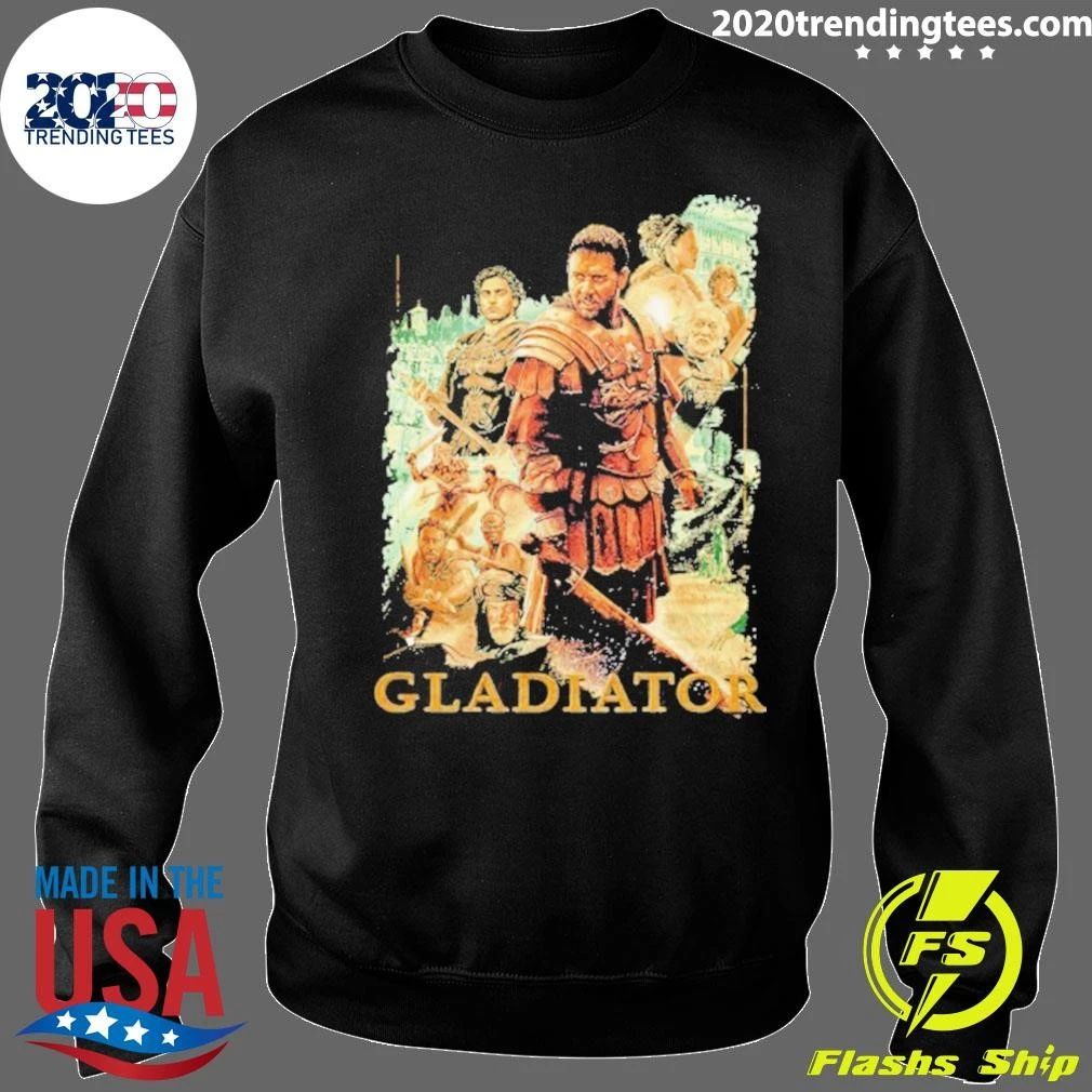 Gladiator Maximus Russell Crowe Collage Shirt