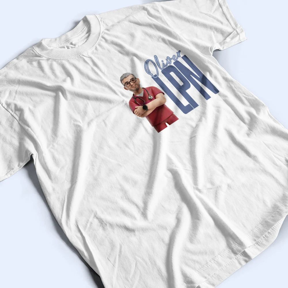 Custom Photo Toybox Figure Nurse Limited Edition - Personalized T Shirt