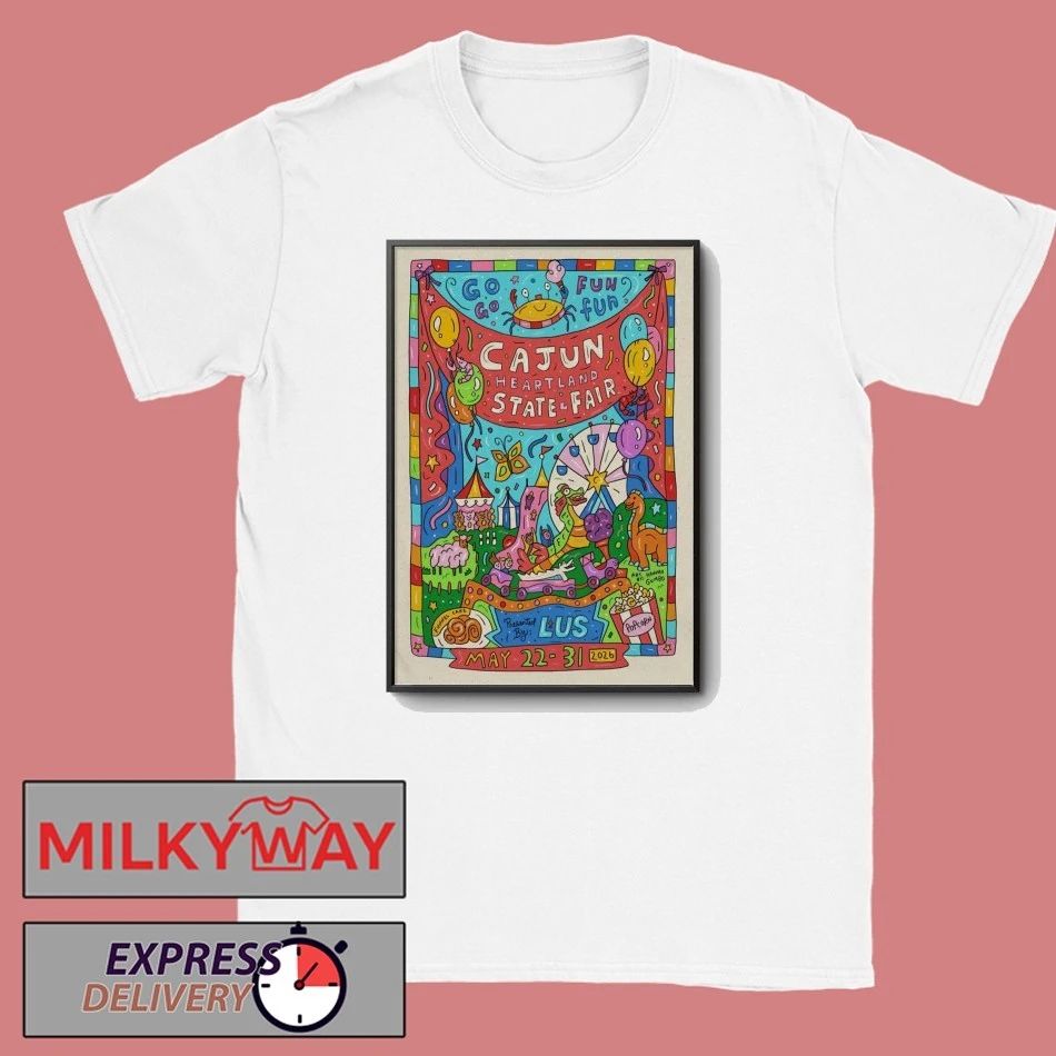 Cajun Heartland State Fair 2026 Poster shirt
