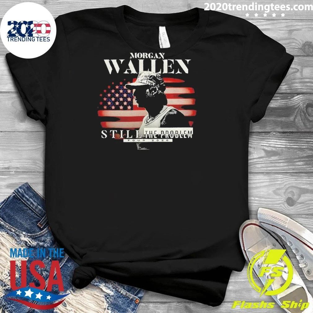 Morgan Wallen Country Singer Apparel Still The Problem Tour 2026 Concert Shirt
