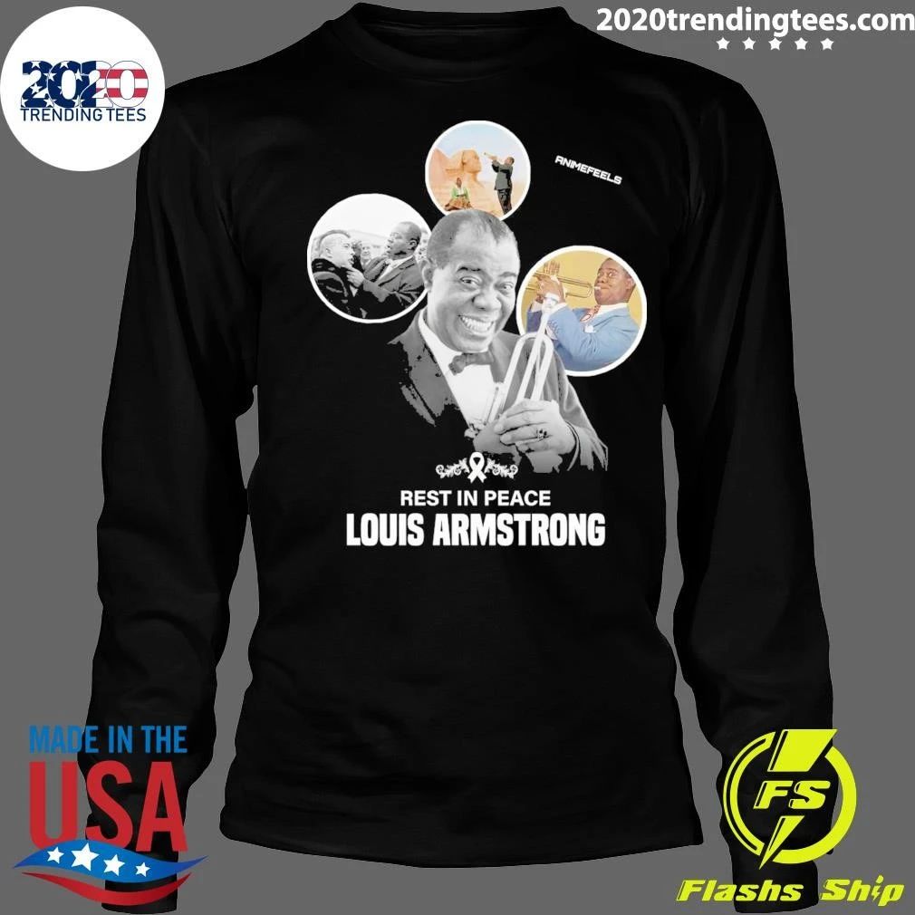 Rest In Peace Louis Armstrong Shirt