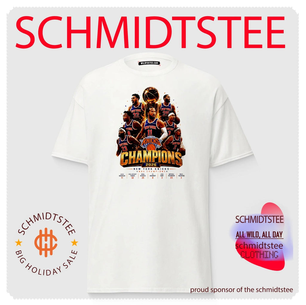 New York Knicks Champions 2026 graphic shirt