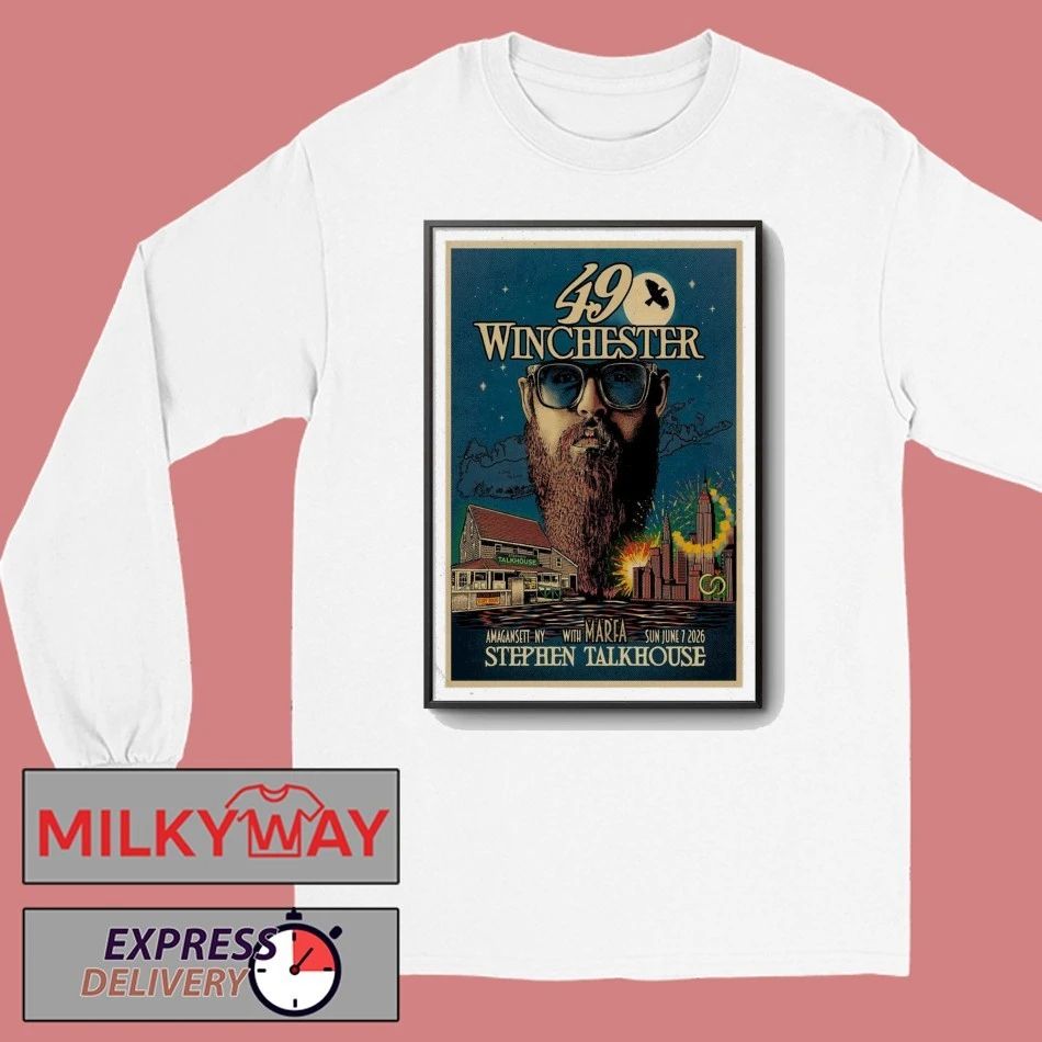 49 Winchester Amagansett New York Event Poster At The Stephen Talkhouse On June 7 2026 shirt