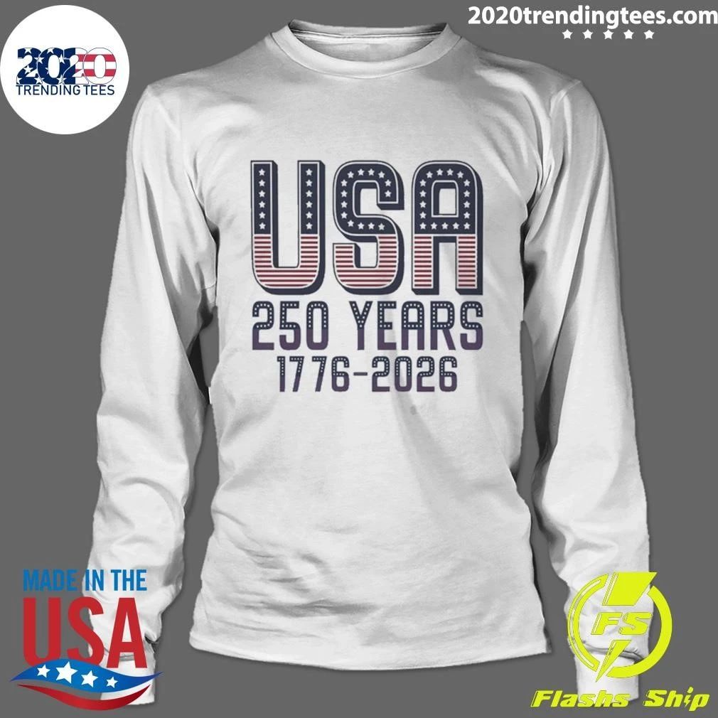 Patriotic Semiquincentennial Anniversary USA 250 Years 1776-2026 Shirt