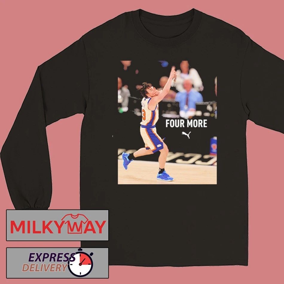 Tyler Kolek New York Knicks Coming NBA Finals 2026 Four More shirt