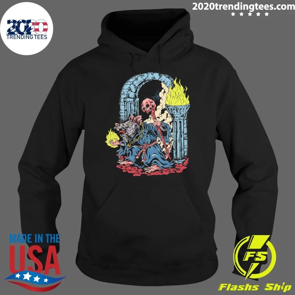 Skull Rat Mage Wargaming Shirt