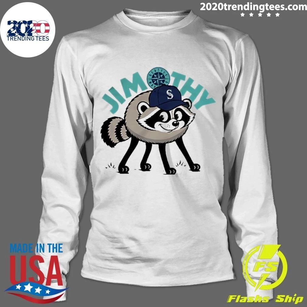 Seattle Mariners X Jimothy Raccoon Shirt