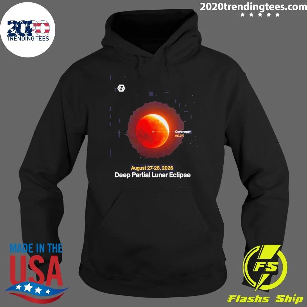 August 2026 Lunar Eclipse Over the United States Shirt