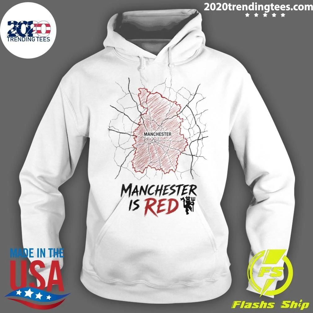 Manchester United Oversized Manchester is Red Shirt