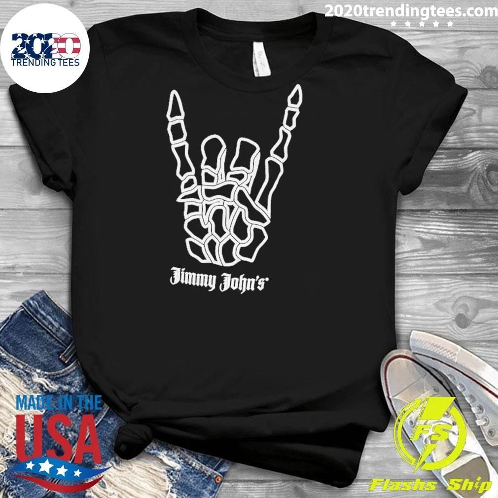 Jimmy John’s Skeleton Love You Sign Shirt